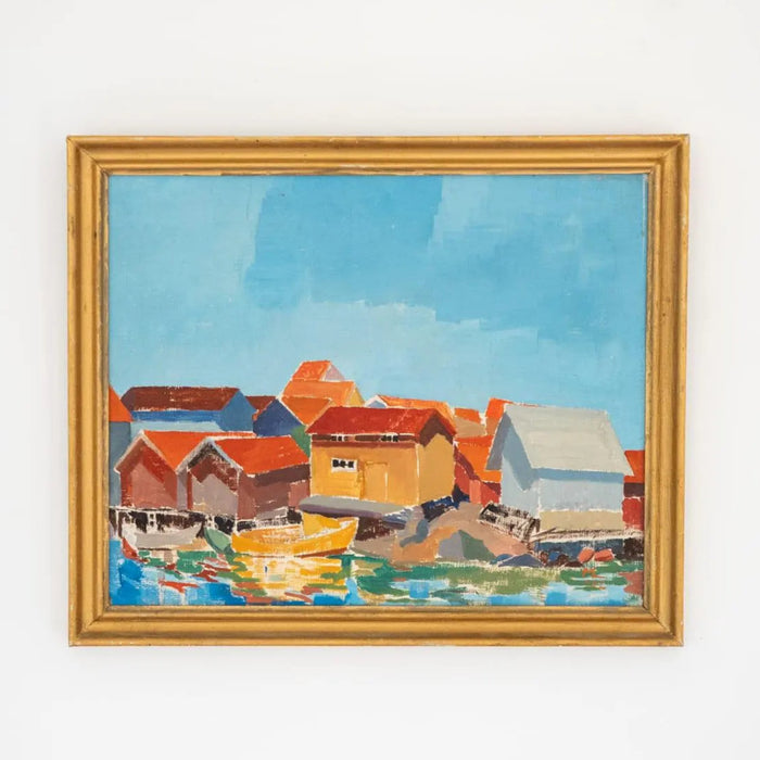 "Hönö Sjöbodar" Dated 1952