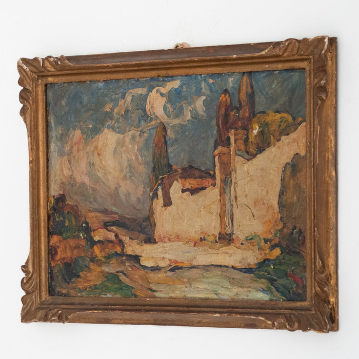 A Road In Cannes by Louis Pastour (1876-1948)