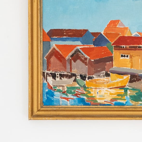 "Hönö Sjöbodar" Dated 1952