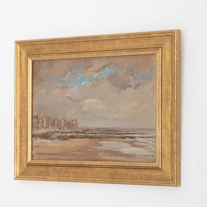 Impressionist Beach by W Bonaert
