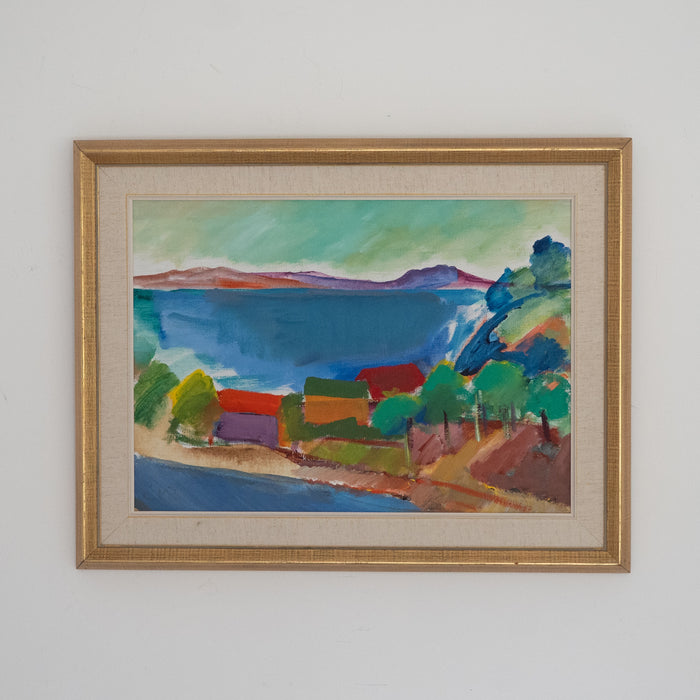 Abstract Landscape by Carl Köhler (1919-2006)