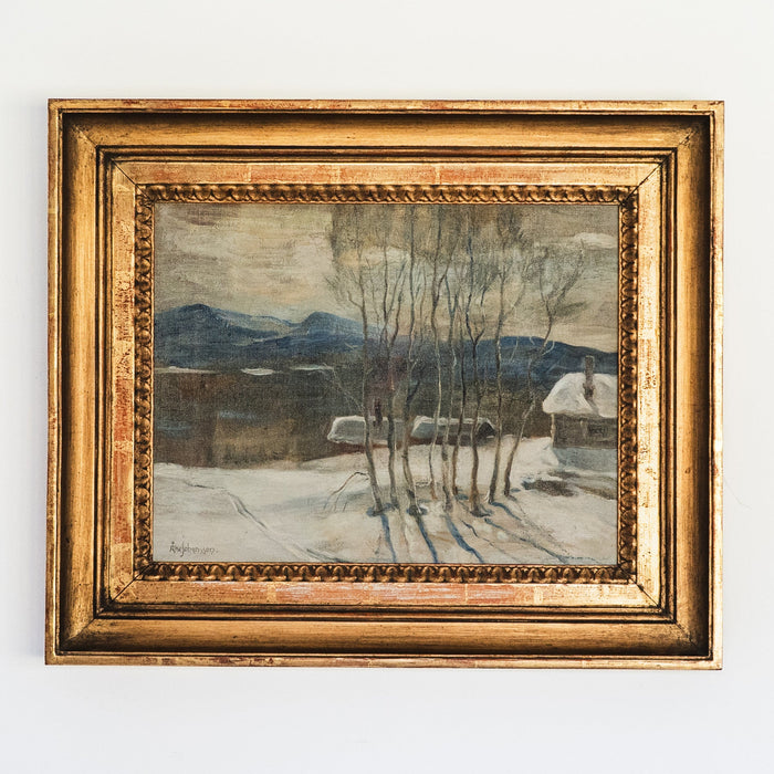 Winter Landscape by Åke Johansson