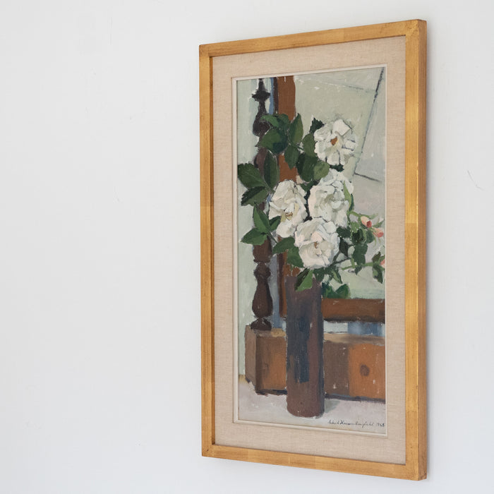 Flower Still Life by Astrid Harms Ringdahl (1912-1984)