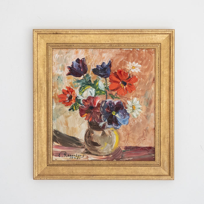 Still Life by C Rosenberg Dated 1945