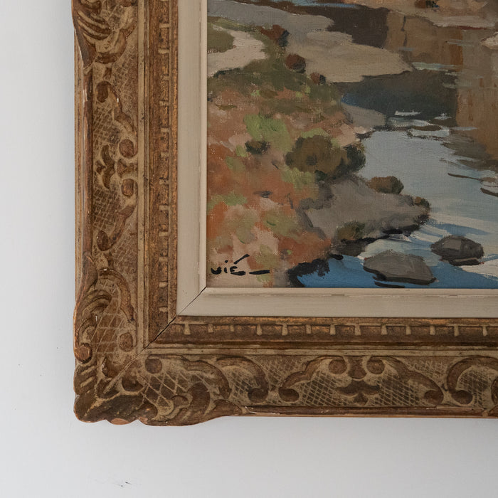 Paysage a Florac by Gabriel Vie (1888-1973)