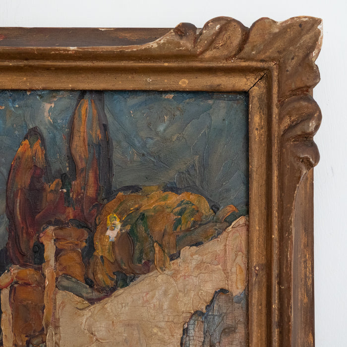 A Road In Cannes by Louis Pastour (1876-1948)