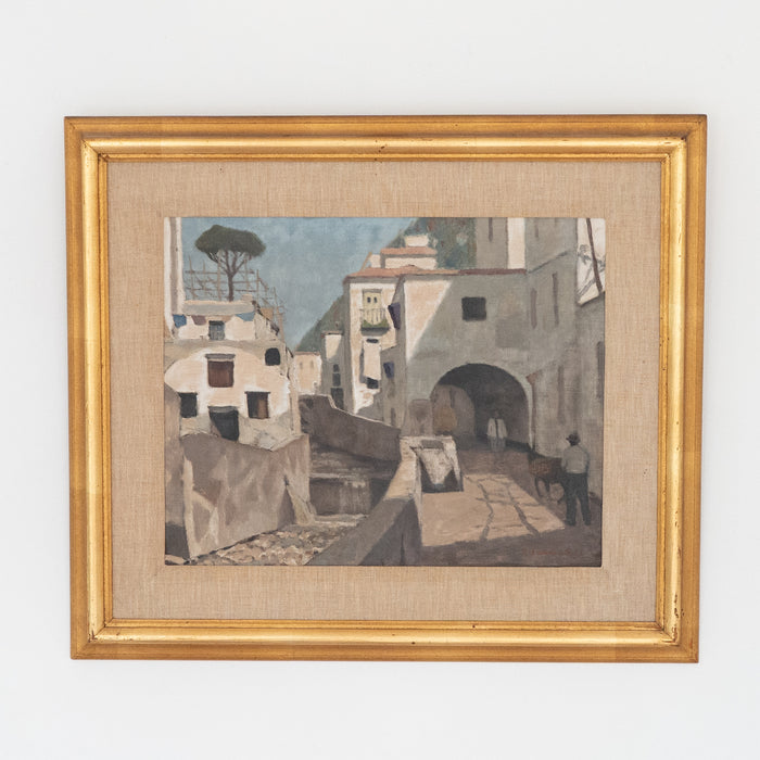 Swedish Abstract Landscape by Gosta Sundvall