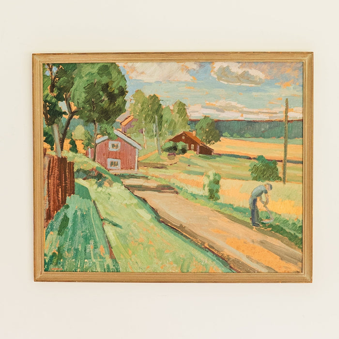 Swedish Landscape by Inga Hermelin