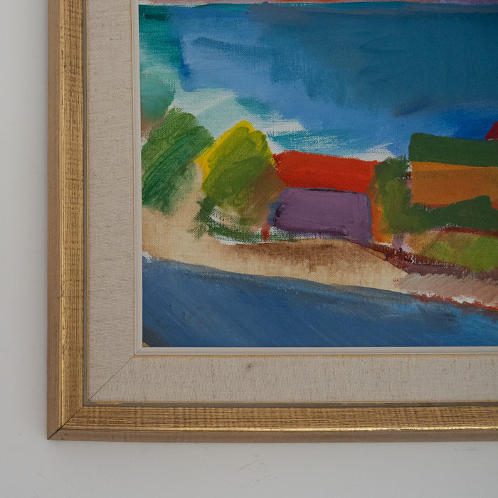 Abstract Landscape by Carl Köhler (1919-2006)