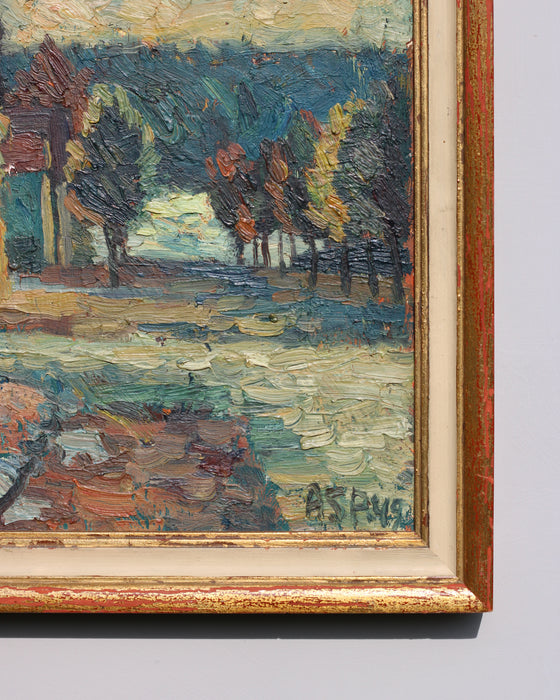 Impressionist Landscape by Gösta Asp (1907-1987)