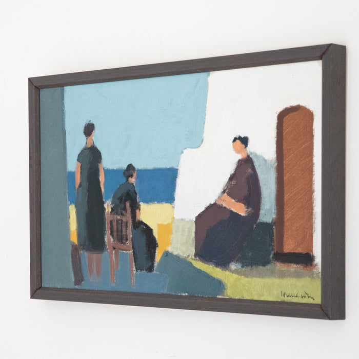Cubist Landscape by Stig Wernheden (1921-1997)
