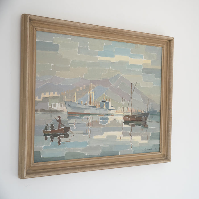Ships in Lofoten by Gösta Kaudern