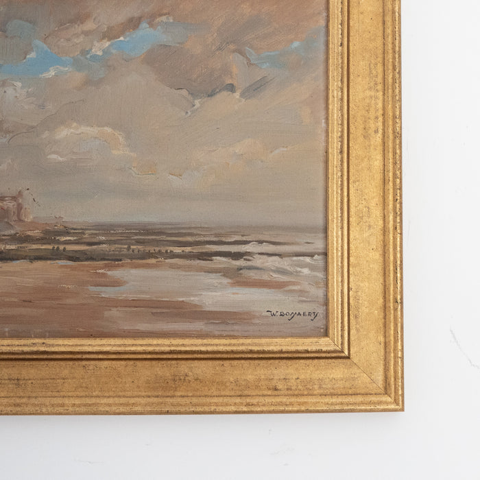Impressionist Beach by W Bonaert