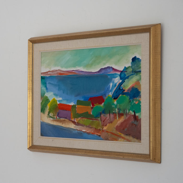 Abstract Landscape by Carl Köhler (1919-2006)