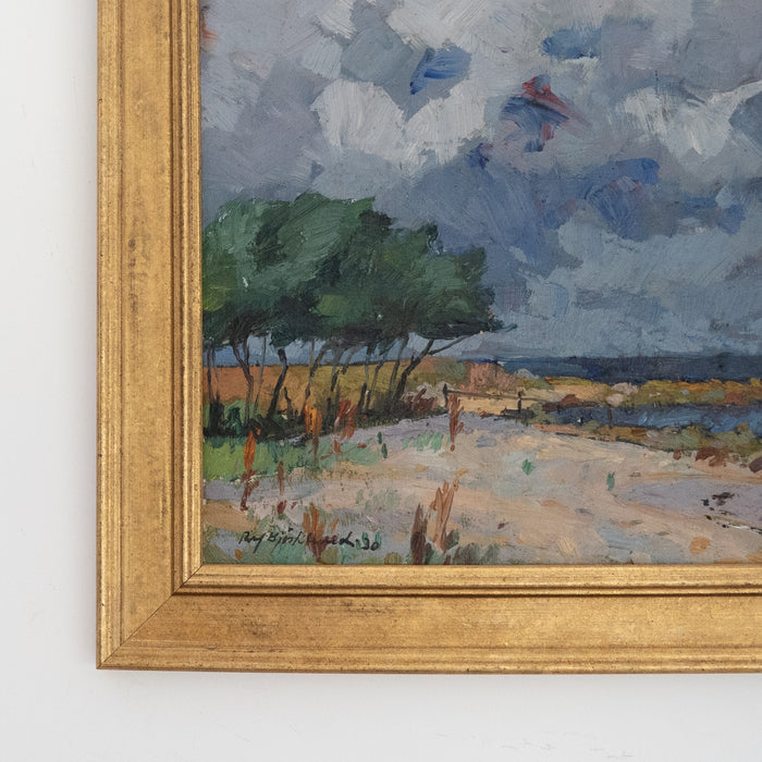 Blue Landscape by Richard Bjorklund